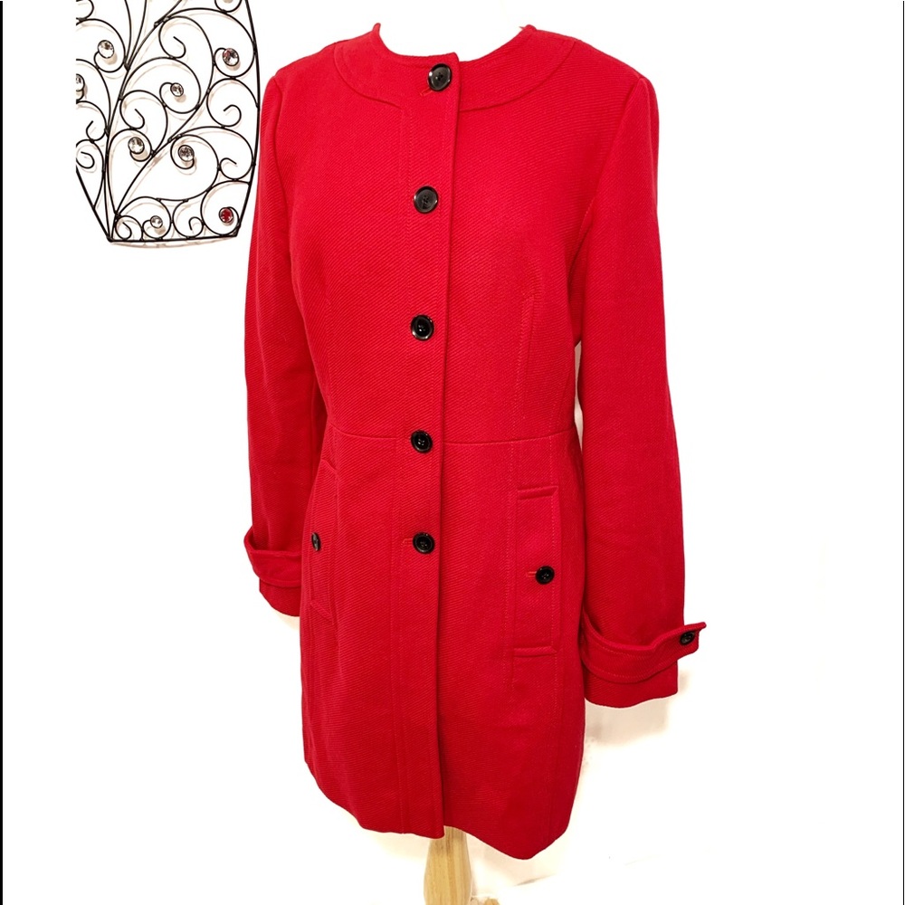 Vintage Banana Republic Dress Coat - Picture 1 of 10